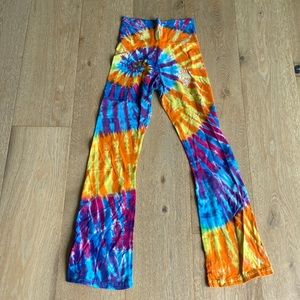 One of a Kind Tie Dye Yoga Pants